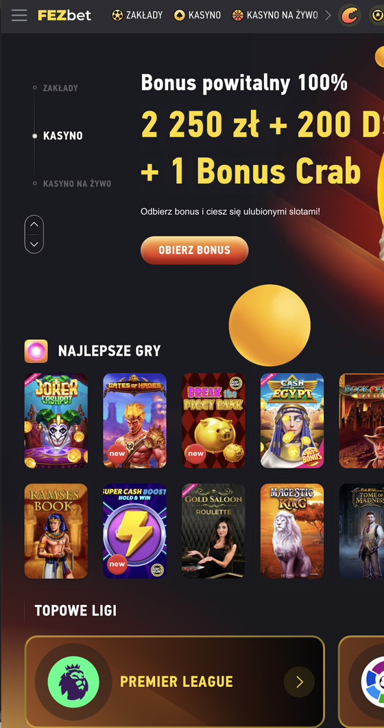 FezBet Mobile App Interface